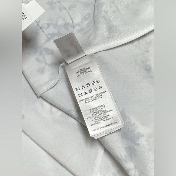 Victoria Beckham Floaty Floral Print Godet Midi Dress size 0 - Picture 16 of 16